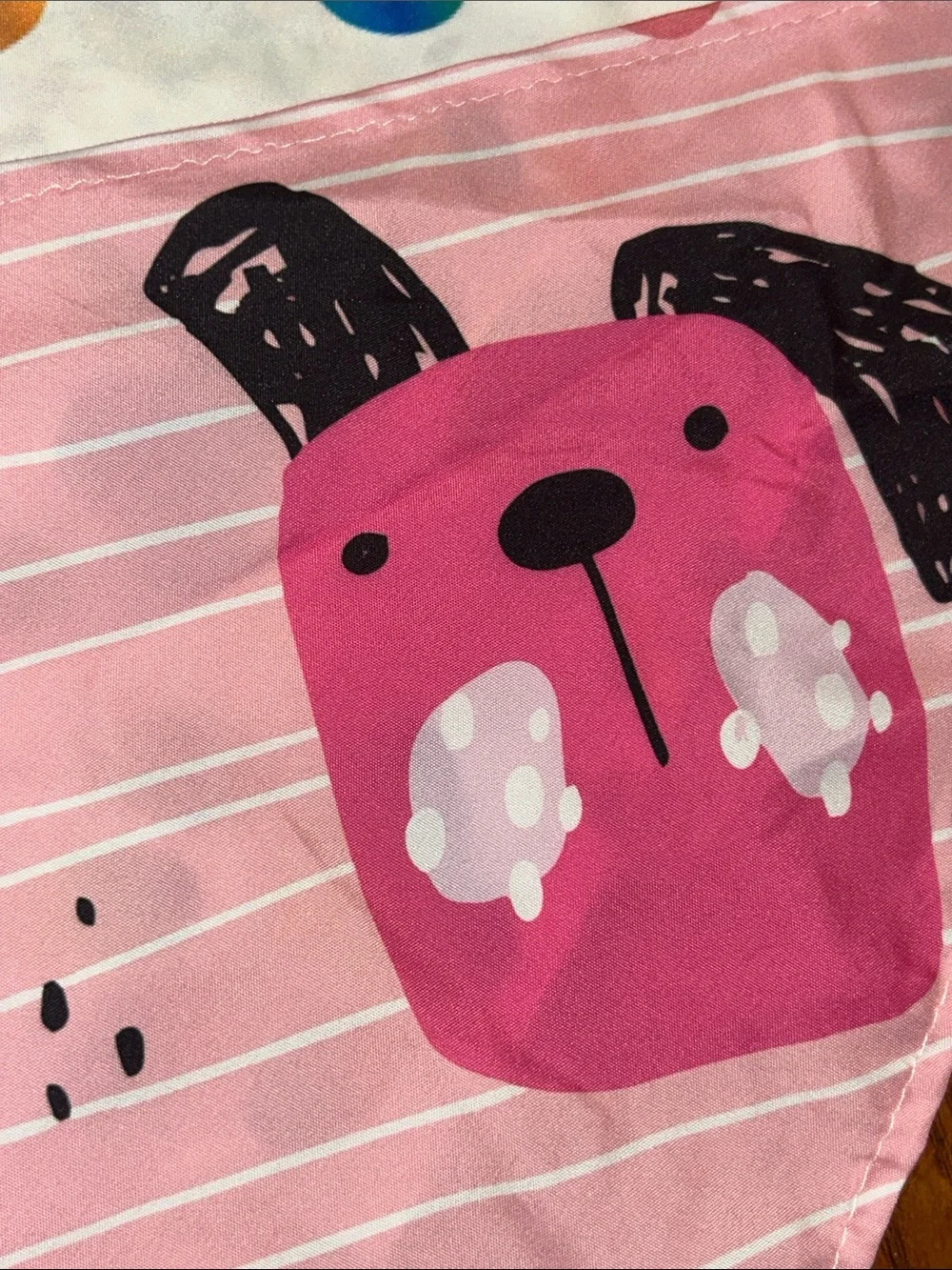 Set of 5 Pup 🐶 Bandanas 🌻 🐾 beach 🏖️ balls tie dye and pink doggies
